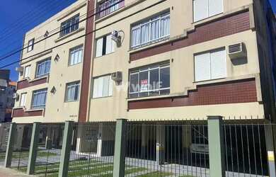 Imagem: O apartamento possui 1 Dormitório, 1 Banheiro, 1 Vaga na garagem