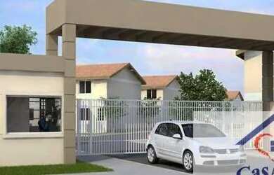 Imagem: A casa em condomínio possui 2 Dormitórios, 1 Banheiro, 1 Vaga