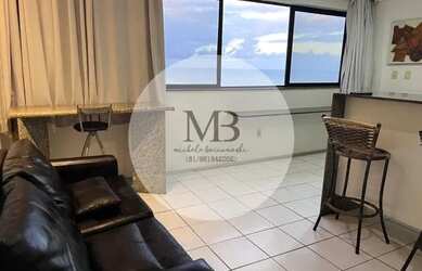 Imagem: O apartamento possui 1 Dormitório, 1 Banheiro, 1 Vaga na garagem