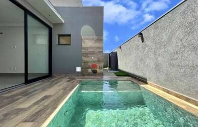 Imagem: A casa em condomínio possui 3 Dormitórios, 5 Banheiros, 4