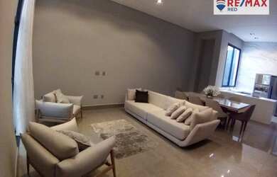 Imagem: A casa possui 3 Dormitórios, 4 Banheiros, 5 Vagas na garagem