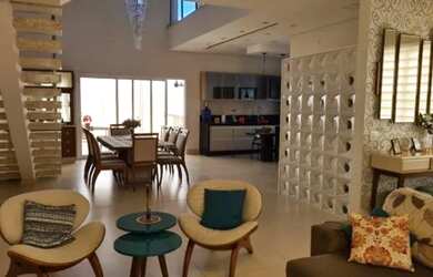 Imagem: A casa em condomínio possui 3 Dormitórios, 5 Banheiros, 4