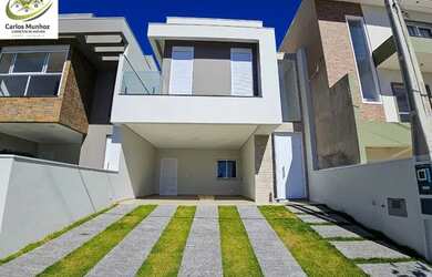 Imagem: A casa em condomínio possui 3 Dormitórios, 3 Banheiros, 4