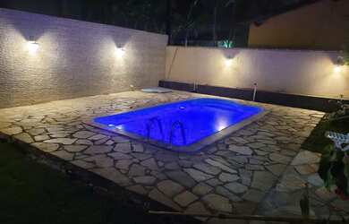 Imagem: A casa em condomínio possui 4 Dormitórios, 5 Banheiros, 5