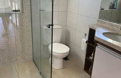 Imagem 9: Sobrado no Condomínio Terras de Atibaia em Atibaia SP. Piscina, área...