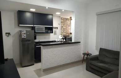 Imagem: O apartamento possui 1 Dormitório, 1 Banheiro, 62m² de Área