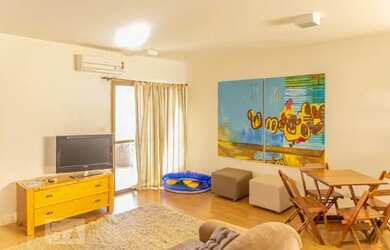 Imagem: O apartamento possui 1 Dormitório, 1 Banheiro, 1 Vaga na garagem