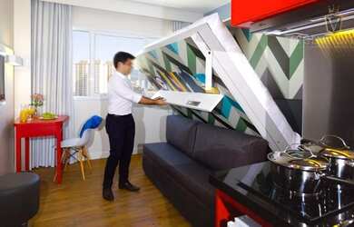 Imagem: O depósito possui 1 Vaga na garagem e 21m² de Área e está