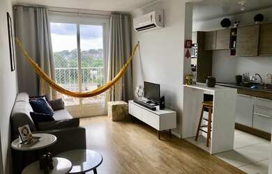 Imagem: O apartamento possui 2 Dormitórios, 2 Banheiros, 1 Vaga na