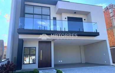 Imagem: A casa em condomínio possui 3 Dormitórios, 5 Banheiros, 4