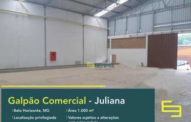 Imagem: O depósito possui 1.000m² de Área e está localizado em