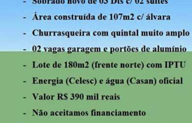 Imagem 6: Sobrado novo com 3 dorm. Florianopolis