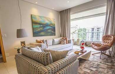 Imagem: O apartamento possui 3 Dormitórios, 4 Banheiros, 3 Vagas na