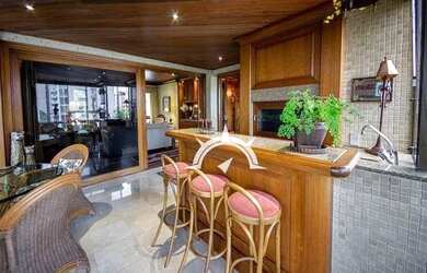 Imagem: O apartamento possui 3 Dormitórios, 4 Banheiros, 3 Vagas na