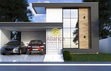 Imagem: A casa em condomínio possui 3 Dormitórios, 3 Banheiros, 2