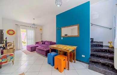 Imagem: A casa em condomínio possui 2 Dormitórios, 2 Banheiros, 2