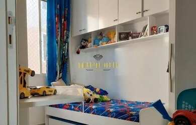 Imagem: O apartamento possui 2 Dormitórios, 1 Banheiro, 1 Vaga na garagem