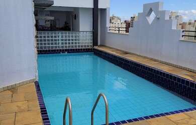 Imagem: O apartamento na cobertura possui 3 Dormitórios, 3 Banheiros