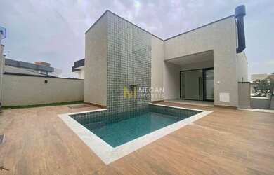 Imagem: A casa em condomínio possui 3 Dormitórios, 1 Banheiro, 4 Vagas