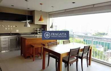 Imagem 2: Confortável apartamento com varanda gourmet na Vila Romana