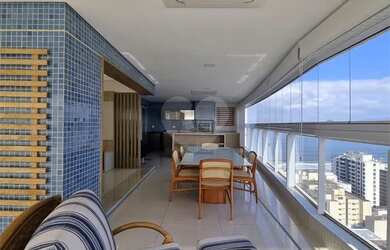 Imagem 5: Alto Padrão na Aparecida Andar Alto Vista Mar Varanda Gourmet 4 Suítes...