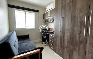 Imagem: O apartamento na cobertura possui 3 Dormitórios, 3 Banheiros