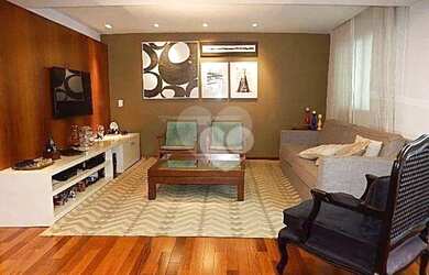 Imagem: A casa em condomínio possui 4 Dormitórios, 3 Banheiros, 2