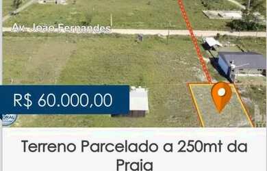 Imagem: O terreno está localizado em Balneário Gaivota, SC à venda