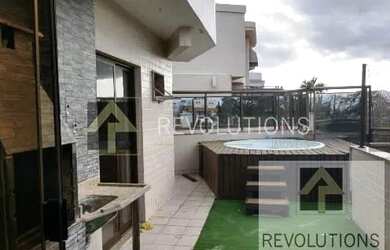 Imagem: O apartamento na cobertura possui 2 Dormitórios, 3 Banheiros