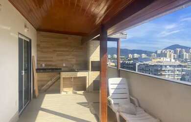 Imagem: O apartamento na cobertura para alugar possui 1 Dormitório