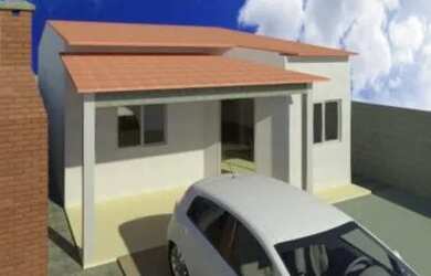 Imagem: A casa possui 2 Dormitórios, 1 Banheiro, 1 Vaga na garagem