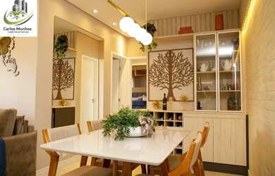 Imagem: O apartamento possui 2 Dormitórios, 2 Banheiros, 1 Vaga na