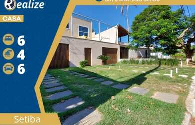 Imagem: A casa possui 5 Dormitórios, 4 Banheiros, 5 Vagas na garagem