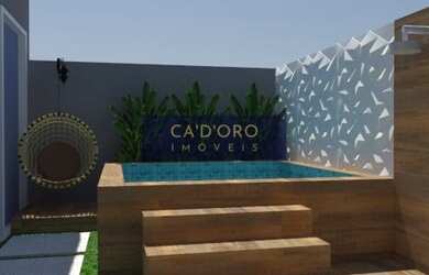 Imagem: A casa em condomínio possui 3 Dormitórios, 3 Banheiros, 2