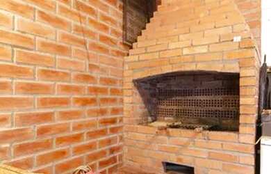 Imagem 7: SOBRADO VILA CAMPESINA. Churrasqueira, Varanda, Área de serviçoeLareira