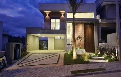 Imagem: A casa em condomínio possui 3 Dormitórios, 5 Banheiros, 4