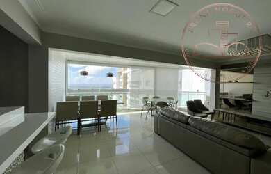 Imagem: O apartamento na cobertura possui 4 Dormitórios, 5 Banheiros