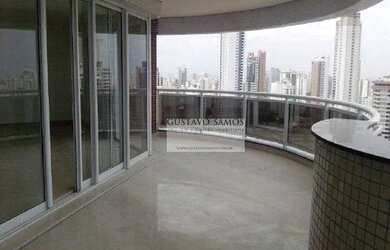 Imagem: O apartamento na cobertura possui 4 Dormitórios, 5 Banheiros