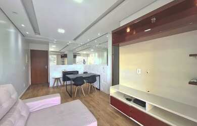 Imagem: O apartamento possui 3 Dormitórios, 1 Banheiro, 1 Vaga na garagem