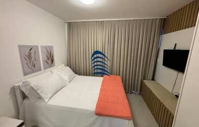 Imagem 3: ZN BARRA - Studio com Varanda , 22m², nascente, MOBILIADO, armários,...