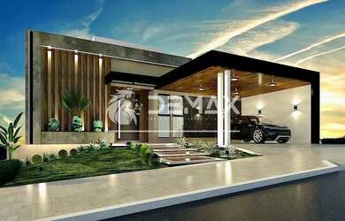 Imagem: A casa possui 3 Dormitórios, 4 Banheiros, 4 Vagas na garagem