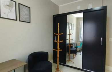 Imagem: Quarto individual em república na Mariante