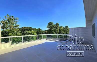 Imagem 14: Cobertura à venda no Recreio. NOVA Vista panorâmica. 3 Suítes