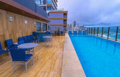 Imagem 13: Apartamento, último andar, vista mar total, porteira fechada. Direto...