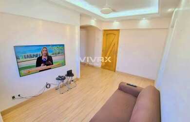 Imagem: O apartamento na cobertura possui 2 Dormitórios, 2 Banheiros