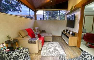 Imagem: A casa em condomínio possui 3 Dormitórios, 2 Banheiros, 2