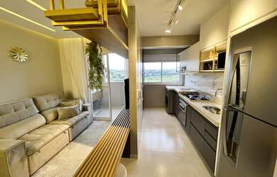 Imagem: O apartamento possui 3 Dormitórios, 2 Banheiros, 1 Vaga na