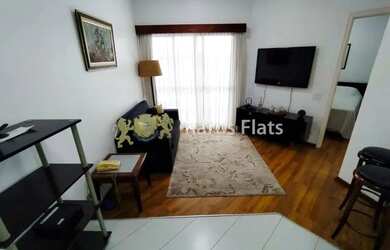 Imagem: O studio possui 1 Dormitório, 1 Banheiro, 1 Vaga na garagem