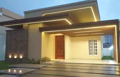 Imagem: A casa possui 3 Dormitórios, 3 Banheiros, 2 Vagas na garagem