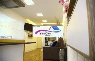 Imagem: O apartamento possui 2 Dormitórios, 2 Banheiros, 2 Vagas na